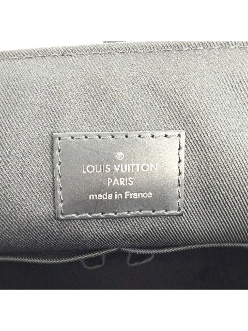 Louis Vuitton Messenger Bag Christopher Crossbody Damier Graphite Canvas Black